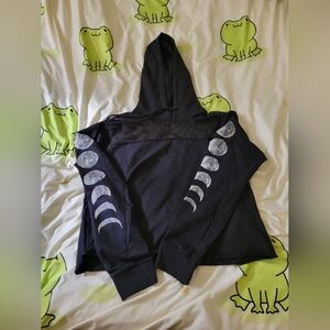 Crop moon hoodie